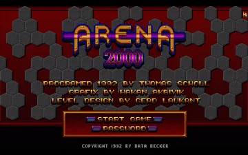 Arena 2000 screen shot title